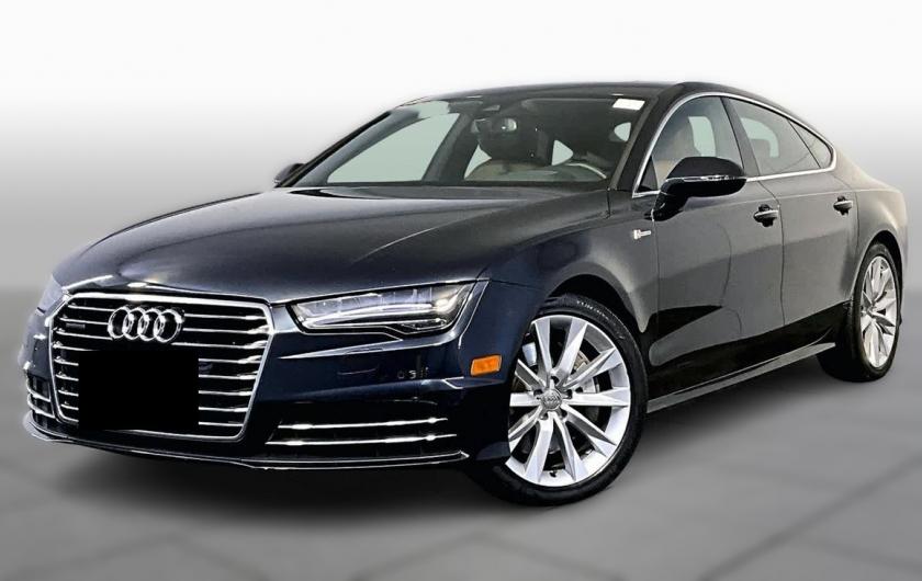 Ауди А7 после замены стартера в автотехцентре