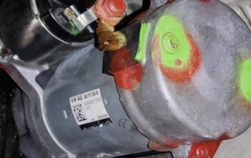 Замена стартера Ауди А7