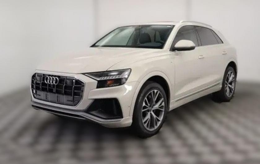 Ауди Q8 после замены амортизаторов в автотехцентре