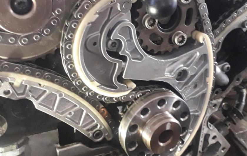 Замена цепи ГРМ Ауди Q8