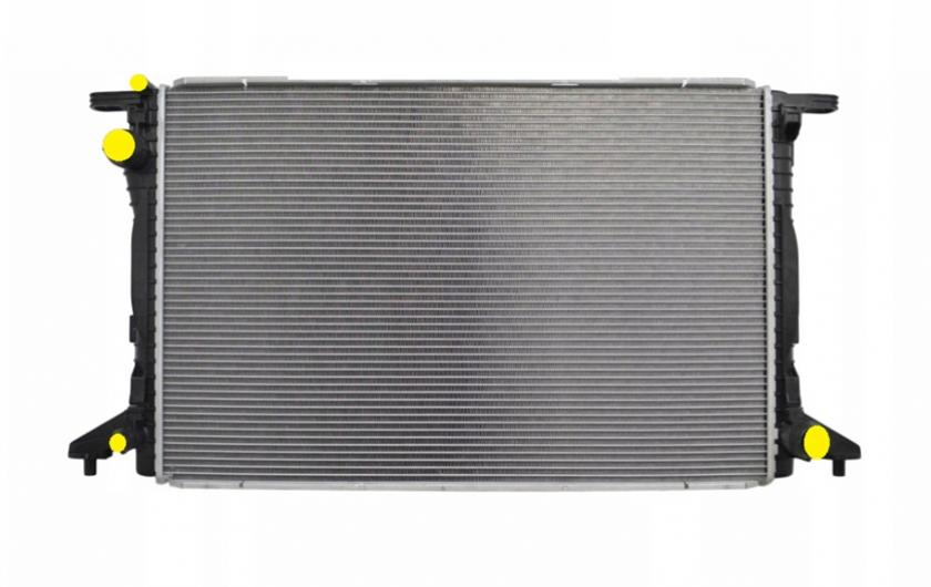 Новый радиатор охлаждения двигателя