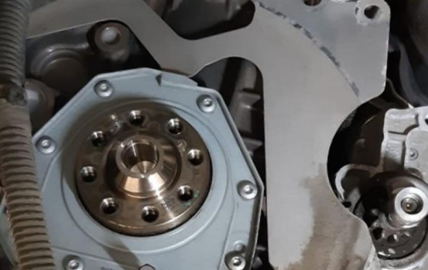 Замена заднего сальника коленвала Ауди Q8