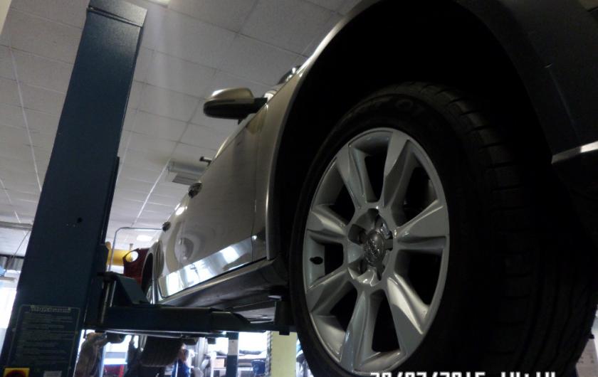 Ауди на подъемнкие