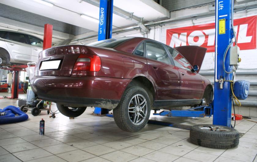 Ауди в сервисе