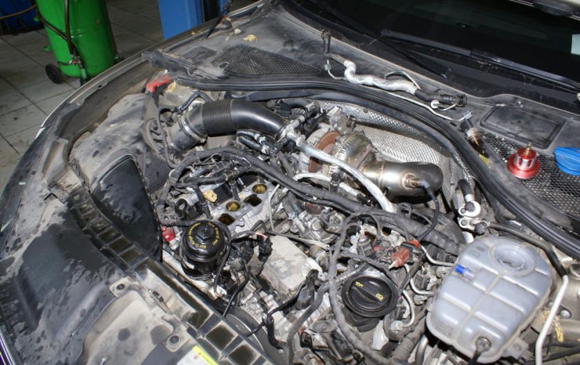 мотор на Ауди