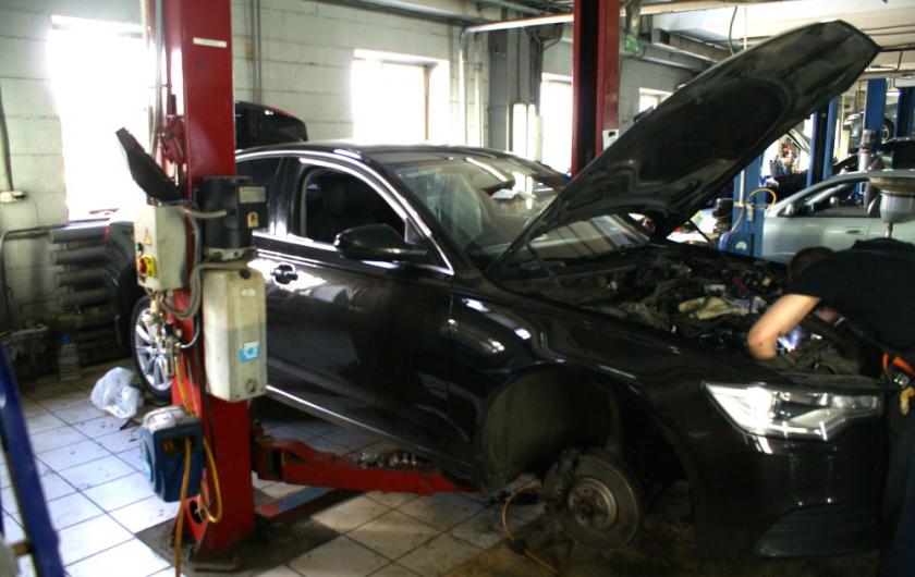 Ауди в сервисе