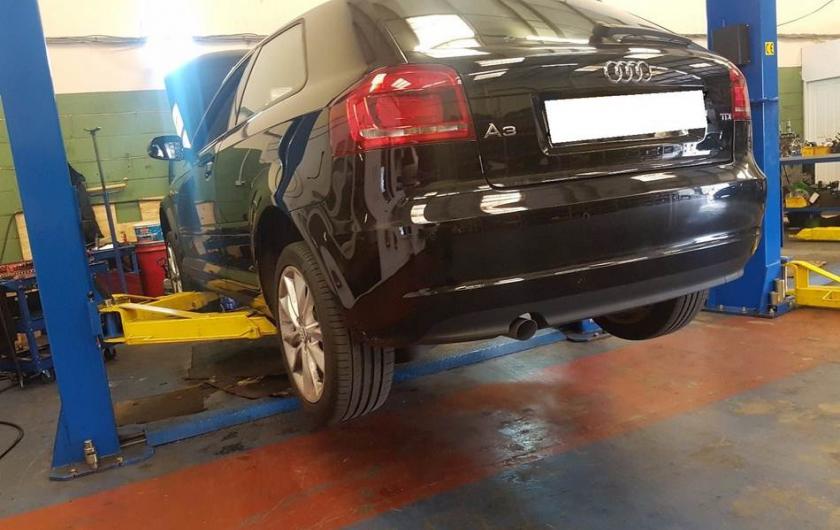 А3 на подъемнике