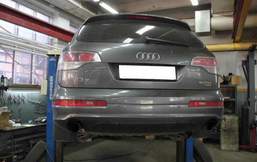 Ауди на подъемнкие