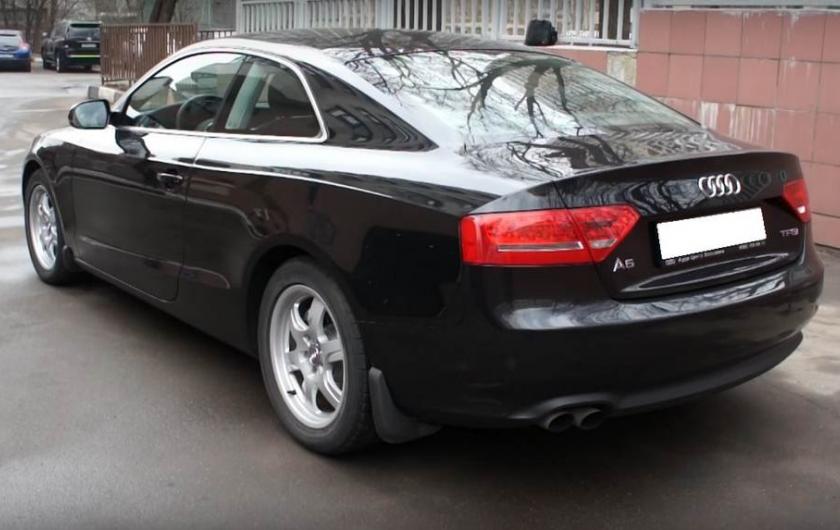 черная А5 купе