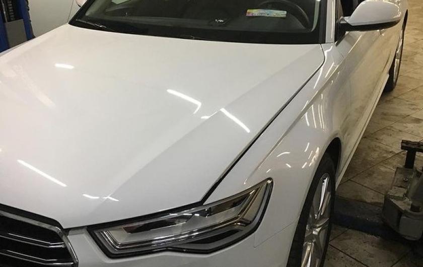 Ауди в техцентре на ремонте