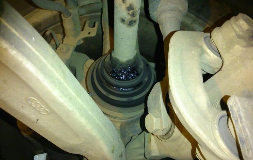 Замена пыльника ШРУС Ауди