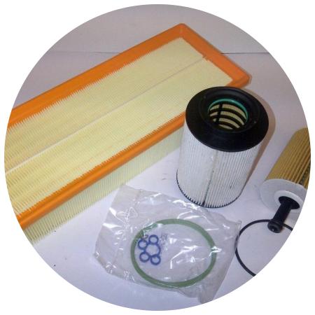 воздушный фильтр на Ауди