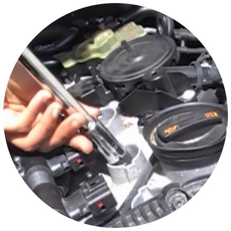 замена свечей зажигания