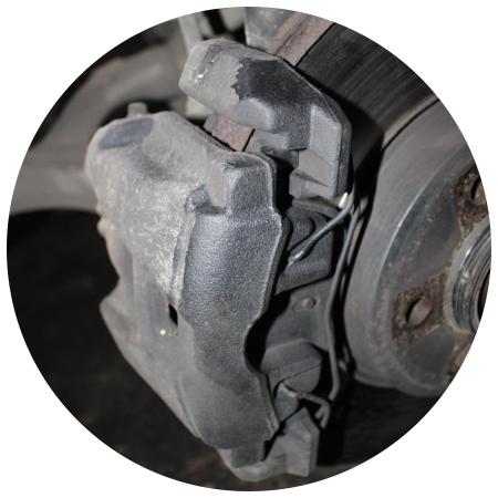 суппорт на тормозном диске