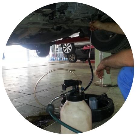 замена масла КПП на Ауди