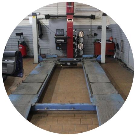 стенд регулировки сход-развала