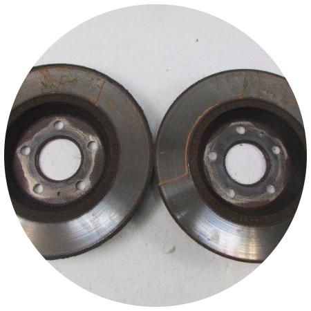 два тормозных диска