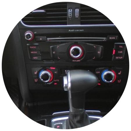 блок климат-контроля на А5