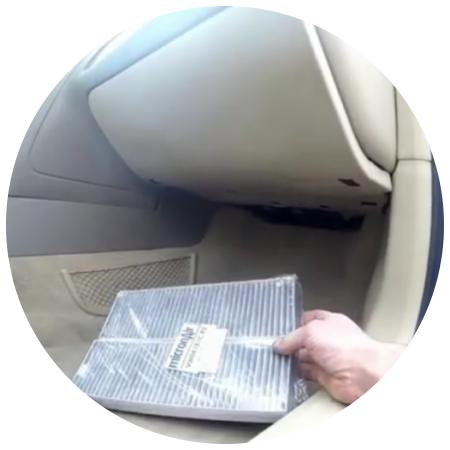 салонный фильтр в Ауди