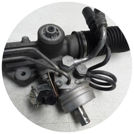 механизм рулевой рейки Ауди