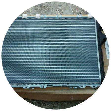 новый радиатор охлаждения двигателя