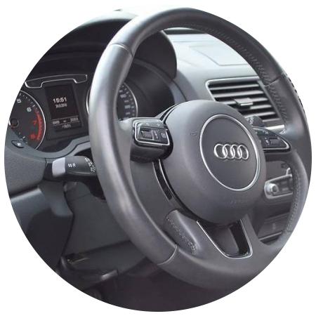 руль в салоне Ку 3