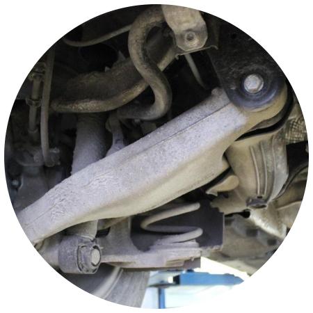 задняя подвеска на Ку 3