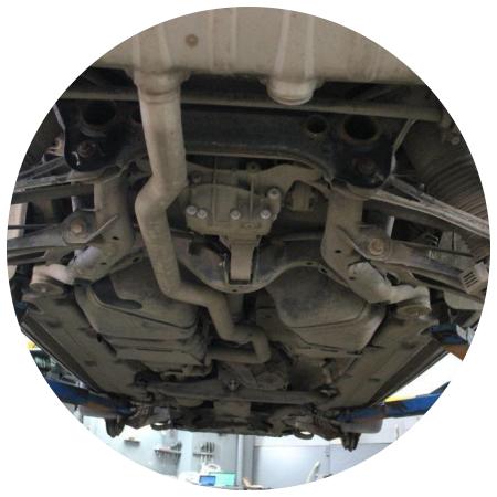 задняя подвеска на Q7