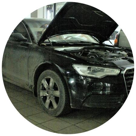 Ауди А6 в сервисе