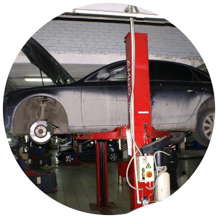 Ауди А6 в сервисе