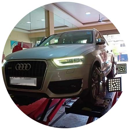 сход развал q5