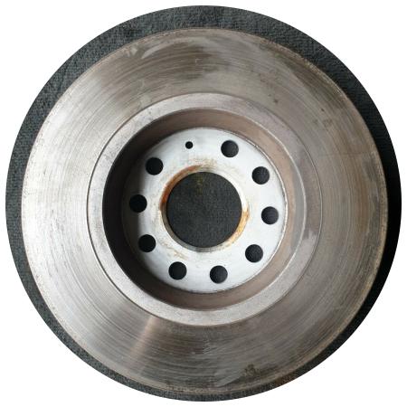 старый тормозной диск