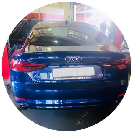 Ауди А5 в автосервисе