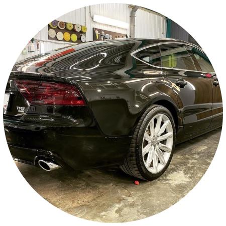 Ауди А7 в сервисе на обслуживании