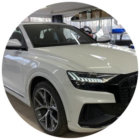 Ауди Q8 перед заменой топливного фильтра