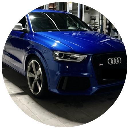 Ауди Q3 после замены радиатора печки