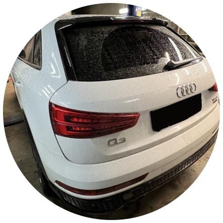 Ауди Q3 в процессе замены топливного насоса