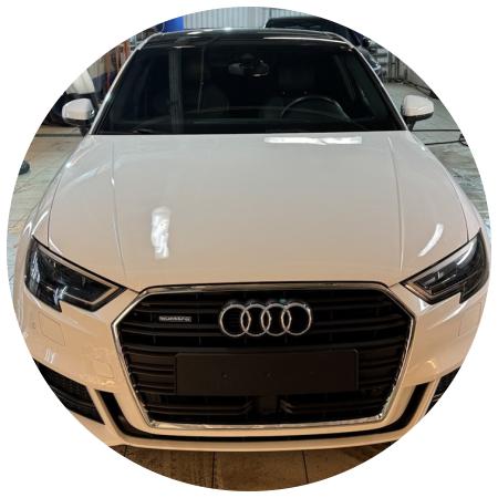 Ауди А3 после ремонта приборной панели