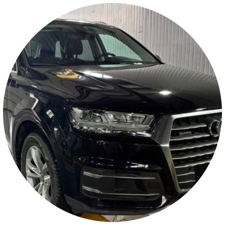 Ауди Q7 в процессе замены кардана