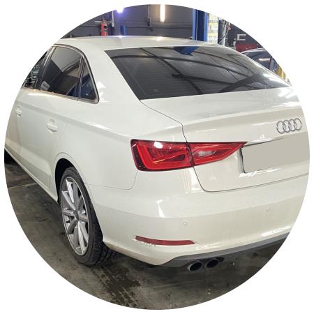 Ауди А3 готовится к замене рулевой рейки