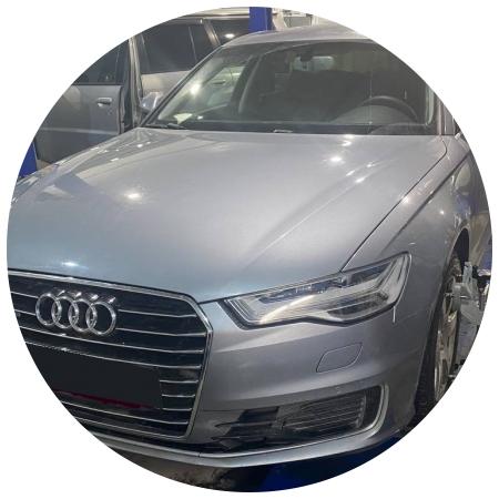 Ауди А6 готовится к замене сальника привода