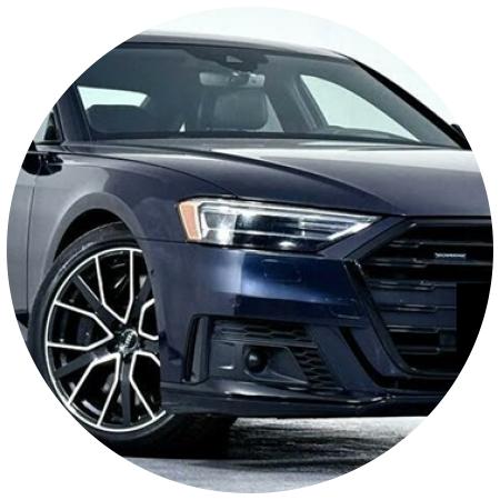 Ауди А8 после замены приводных ремней в автотехцентре