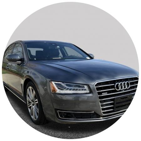 Ауди А8 после замены стартера в автотехцентре