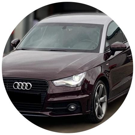 Ауди А1 после замены тормозных дисков в автотехцентре