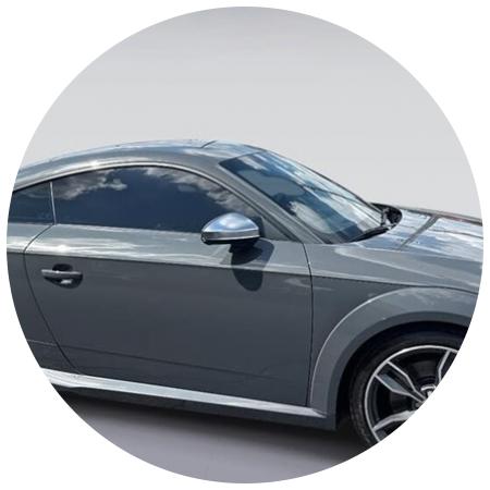 Ауди ТТ после выполнения схода-развала в автотехцентре