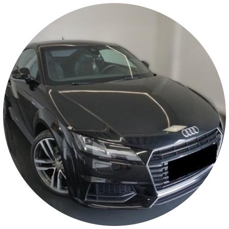 Ауди ТТ после замены тормозных дисков в автотехцентре