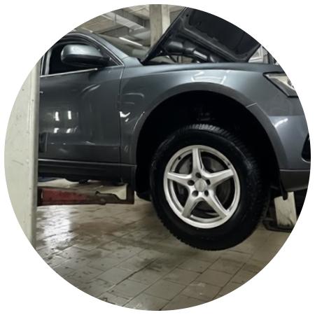 Ауди Q5 после замены масла АКПП в автмастерской