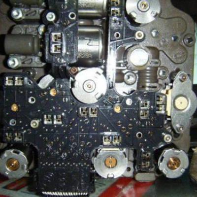 КПП робот Ауди снизу