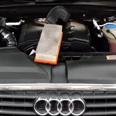 старый воздушный фильтр на А4