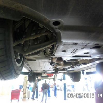 подвеска на А4 снизу